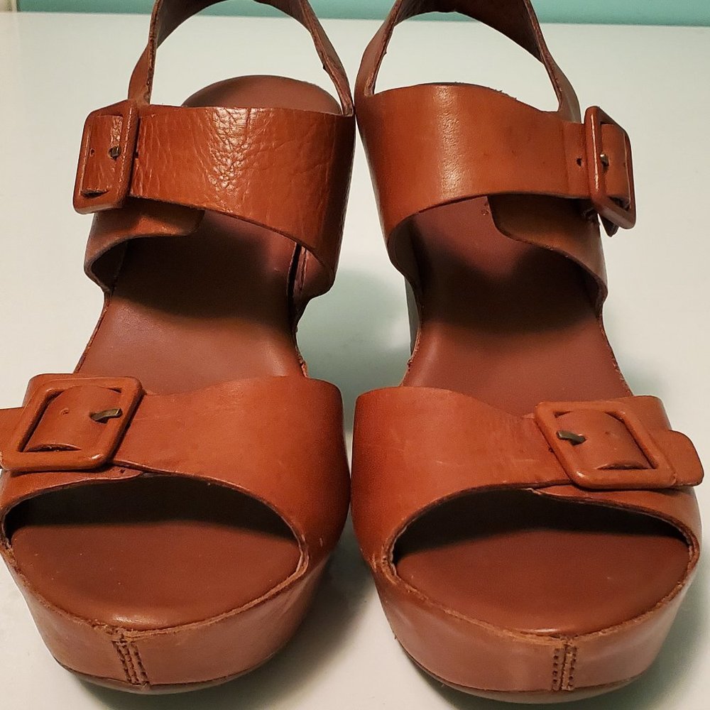 Kork ease Platform Wedge Sandal